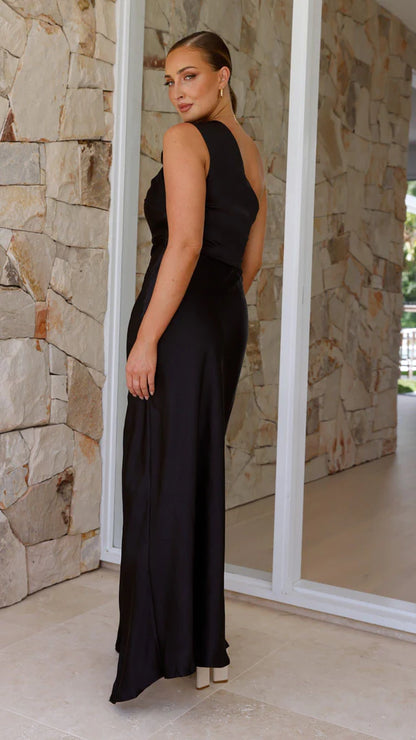 Billy J Boutique Victoria Maxi Dress Black