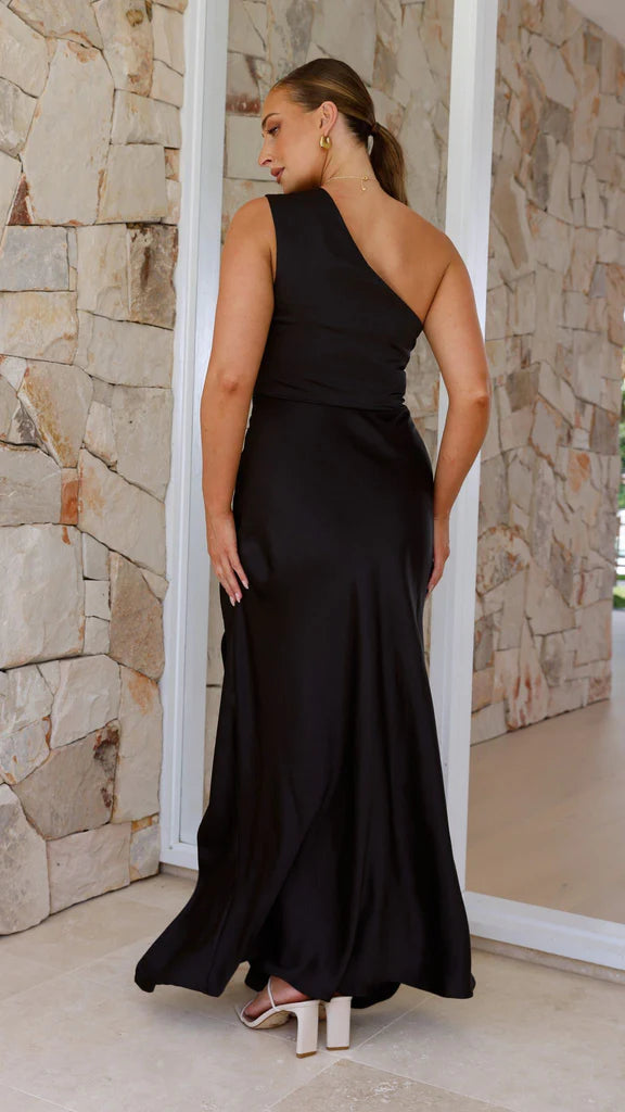 Billy J Boutique Victoria Maxi Dress Black