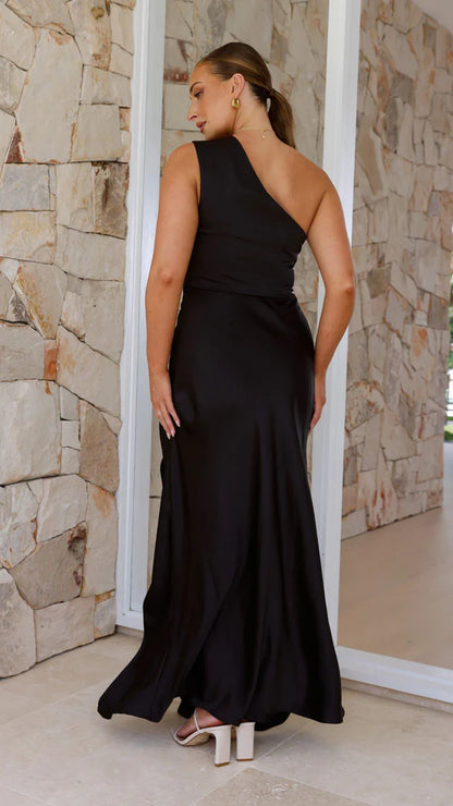 Billy J Boutique Victoria Maxi Dress Black