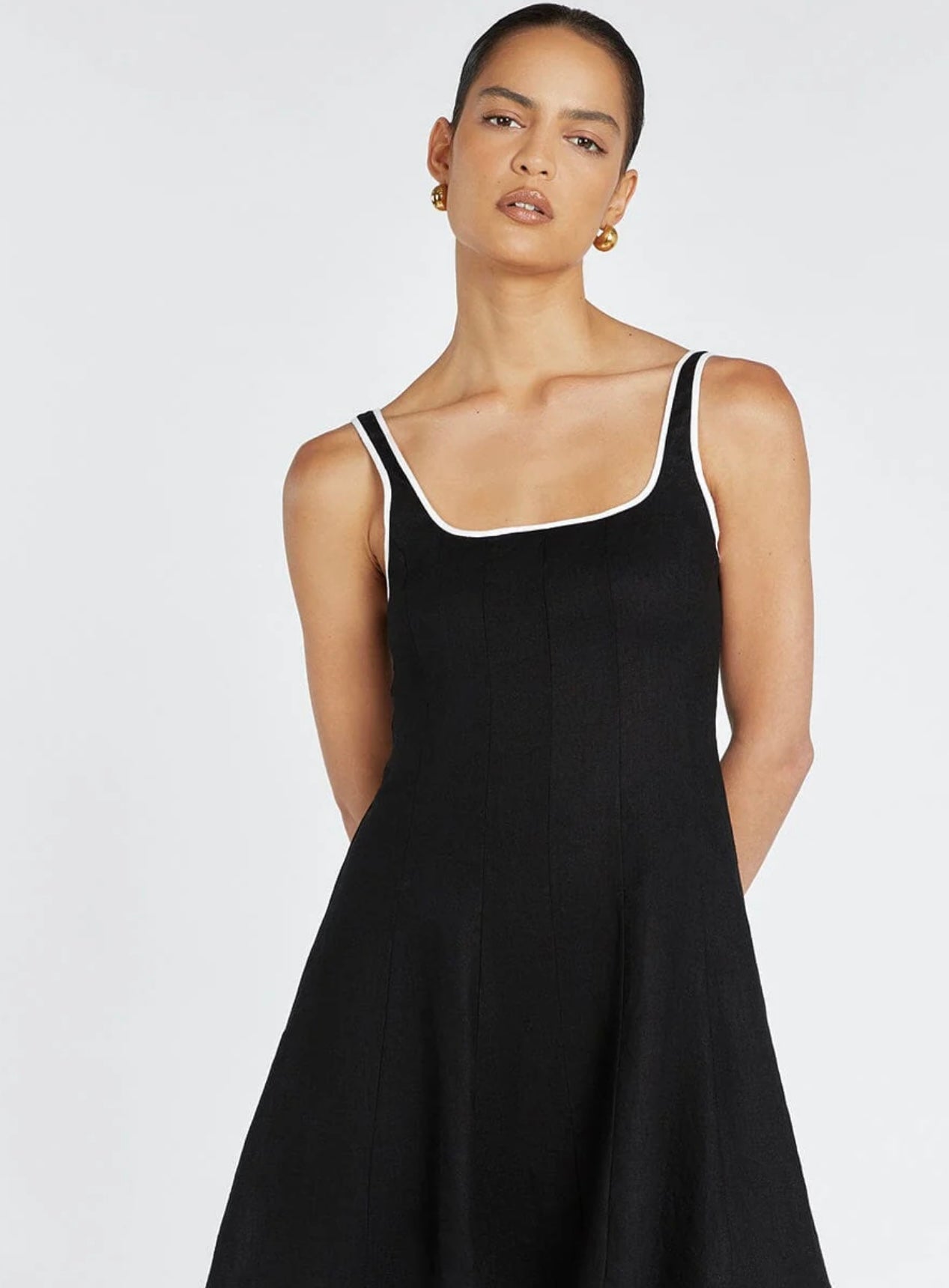 DISSH Beck Black Mini Dress